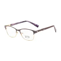 Armação para Óculos de Grau Visard BF7058 C3 Tam. 52-17-135MM - Animal Print/Dourado