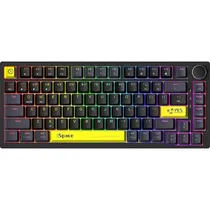 Teclado Mecânico Onikuma Gaming G52 RGB - Preto/Amarelo