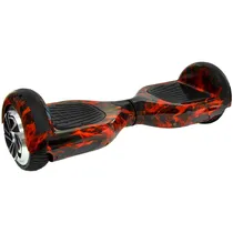 Scooter Elétrico Smart Balance Wheel 6.5" Bluetooth/Speaker/Bolsa - Red Flame