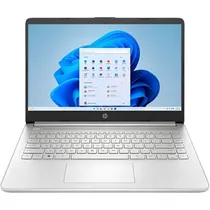 Notebook HP 14-DQ100CTO, Intel Core i5-1035G1 1.00GZ (3.60GHZ), 8GB Ram, 256GB SSD, Tela 14" HD, Windows 10 Home, Inglês, Silver