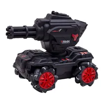 Carrinho Water Bomb / Bubble 2 Em 1 / com Controle e Acessorios 759833 - Preto/Vermelho