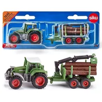 Tractor With Forestry Trailer
