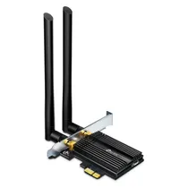 Adaptador TP-Link PCI Express Archer TX50E Wifi 6 Dual Band AX3000 5GHZ 2402MBPS - Preto