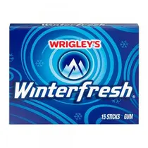 Chicletes Wrigleys Menta Gelada 15 Und