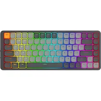 Teclado Gamer Redragon Azure K652GG Pro RGB 75% Switch Red Bluetooth - Cinza