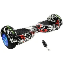 Scooter Elétrico Powerboard PB-C06BTY 6.5" Bluetooth/Speaker/Bolsa - Preto/Branco