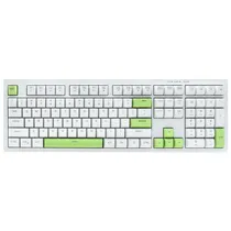 Teclado Gamer Redragon K518-RGB-WG Crux USB / RGB / Ingles - Branco