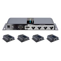 F. HDMI Divisor Splitter 1X4 40M Poe 1080P 60HZ IU1714PRO