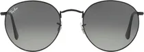 Óculos de Sol Ray Ban Round Metal RB3447N 002/71 - 53-21-145