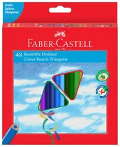 Lápis de Cor Faber Castell F120 (48 Unidades)