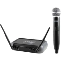 Sistema de Microfone BLG UF-01 Sem Fio Uhf - Preto 2 Peças