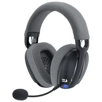Headset Gamer Redragon H878BG Skuld Pro / Wireless - Preto / Cinza