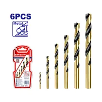 Kit de Brocas para Metal Emtop ETDBB11065 HSS 6 Piezas