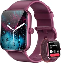 Blackview Reloj Smart R50 (Claret) + Pulsera Extra Wine Red