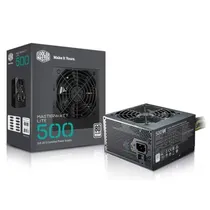 Fonte Cooler Master Elite Nex N500 MPW-5001-Acan-Bus ATX 500W 80 Plus White PFC Ativo Bivolt - Preto