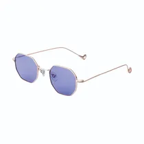 Óculos de Sol Feminino Daniel Klein DK4183-C4 - Dourado/Roxo