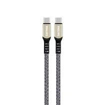Cabo Philips DLC5001CG/70 - USB-C - 1 Metro - Prata