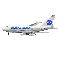 JC Wings 1:400 Pan AM Boeing 747SP EW474S004