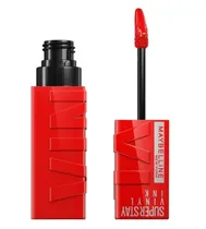 Maybelline Labial Super Stay Vinyl 25 Red Hot 4.2ML