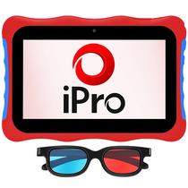 Tablet Ipro Turbo 4 Kids 32GB/2GB Ram de 7" 0.3MP/0.3MP - Vermelho/Azul