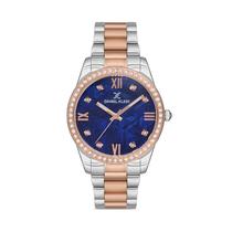 Relogio Analogico Feminino Daniel Klein Premium DK.1.12541-4 - Rosa Ouro/Prata