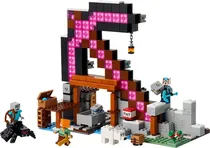 Lego Minecraft The Pickaxe Mine - 21277 (530 Peças)