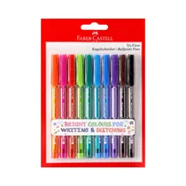 Bolígrafo Faber Castell Tri-Flow 340808 10 Unidades  Bolígrafo F...