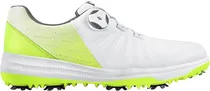 Outlet Tênis para Golfe PGM XZ178 Branco/Verde Fluorescente - Masculino