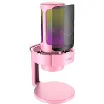 Microfone Fifine A8 RGB - Pink