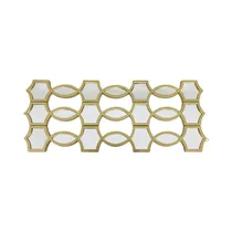 Juego de Espejos Concepts 531-72465 89.5 X 12 X 2 CM Dorado 3 Piezas