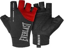 Luva de Treino Everlast EVWG3H445 - Preta/Vermelho