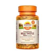 Vitaminas Sundown Standardized Milk Thistle 60 Cápsulas