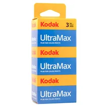 Filme Kodak Ultra Max 400 - Kit de 3 Rolos - para Câmera de Filme