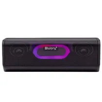 Speaker Blulory BS-802 - Bluetooth 5.3 - TF Card - Aux - USB - Negro