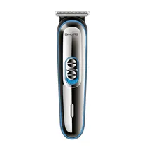 Máquina de Cortar Cabelo Daling DL-1537 / 3W / 5V / 1000MAH / Bivolt - Preto/ Azul