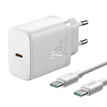 Cargador Rápido Joyroom JR-TCF11EU 25 W + Cable de Datos Type-C To Type-C