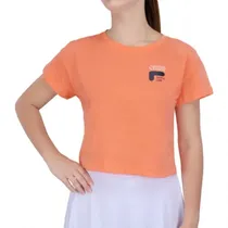 Camiseta Casual Femenino Fila Graphic III Naranja