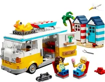 Lego Creator 3 In 1 Beach Camper Van - 31138 (556 Peças)