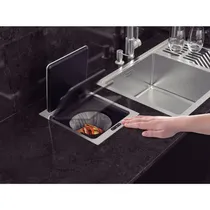 Tramontina Next Basurero de Empotrar Con Sensor Inox