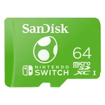 Cartão de Memória Micro SD Sandisk Nintendo Switch 64GB - SDSQXAO-064G-GN6ZN