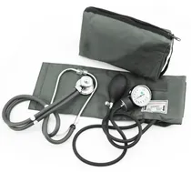 Medidor de Pressão More Fitness com Estetoscópio MF-225 Cinza