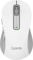 Mouse Ótico Quanta QTMOI40 com Fio Click&Go Branco
