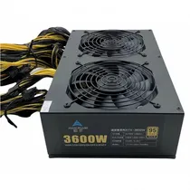 Fonte 3600W Nak Plus 95+Gold (110V 220V 15A)