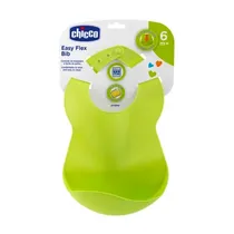 Chicco Nursery Babero Pelicano Flexible Verde 6M+ Detalles En El Producto 6+ Verde