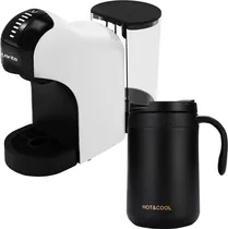 Cafeteira Elétrica Multi Cápsulas Quanta QTCMC50 Pure Flavour 3 Em 1 com Caneca 220V/50-60