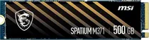SSD MSI Spatium M371 PCI-Exp 3.0 Nvme M.2 - 500GB