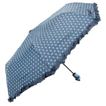 Guarda-Chuva Adulto Design Poá Azul