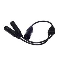 Headset Cable Adapter Dual Plug To XLR/5PIN/Airbus