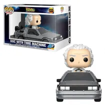 Funko Pop Back To The Future 5 *Rides* Doc With Time Machine 133
