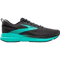 Tênis Brooks Feminino Trace 3 6 Preto/Turquesa - 1204011B094